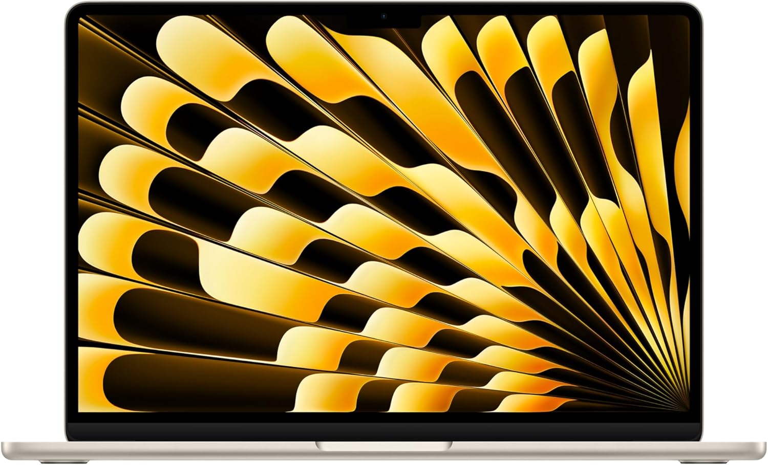 Apple 2024 MacBook Air 13-inch Laptop with M3 chip: Built for Apple Intelligence, 13.6-inch Liquid Retina Display, 8GB Unified Memory, 512GB SSD Storage, Backlit Keyboard, Touch ID; Starlight