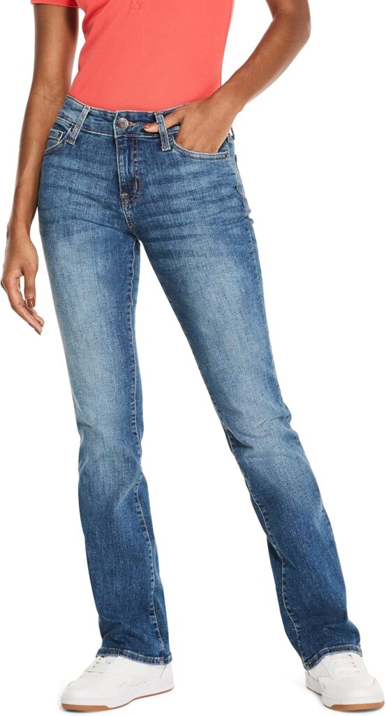 Aeropostale Women's Aero Mid Rise Bootcut Jean