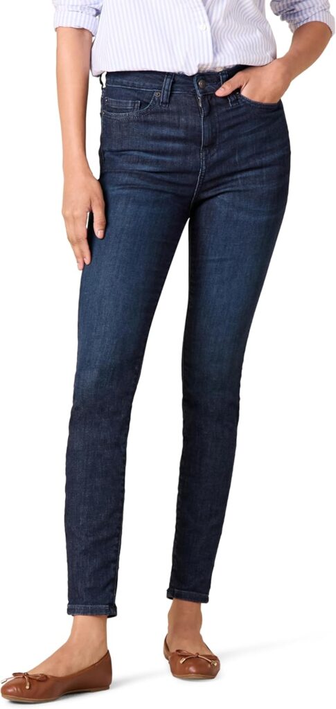 Amazon Essentials Skinny Jeans for Women, High Waist, Stretchy Denim