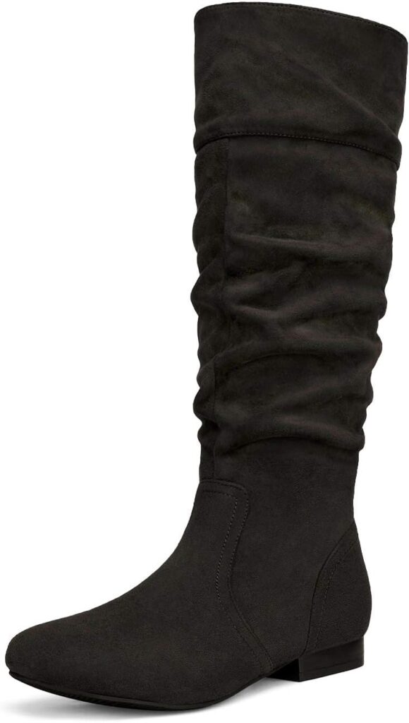 DREAM PAIRS Women's Knee High Pull On Fall Weather Winter Boots