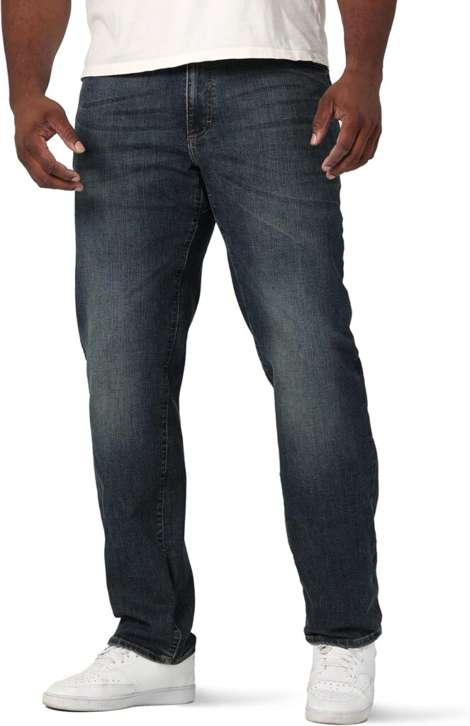 Lee Men's Big and Tall Extreme Motion Relaxed Straight Jean