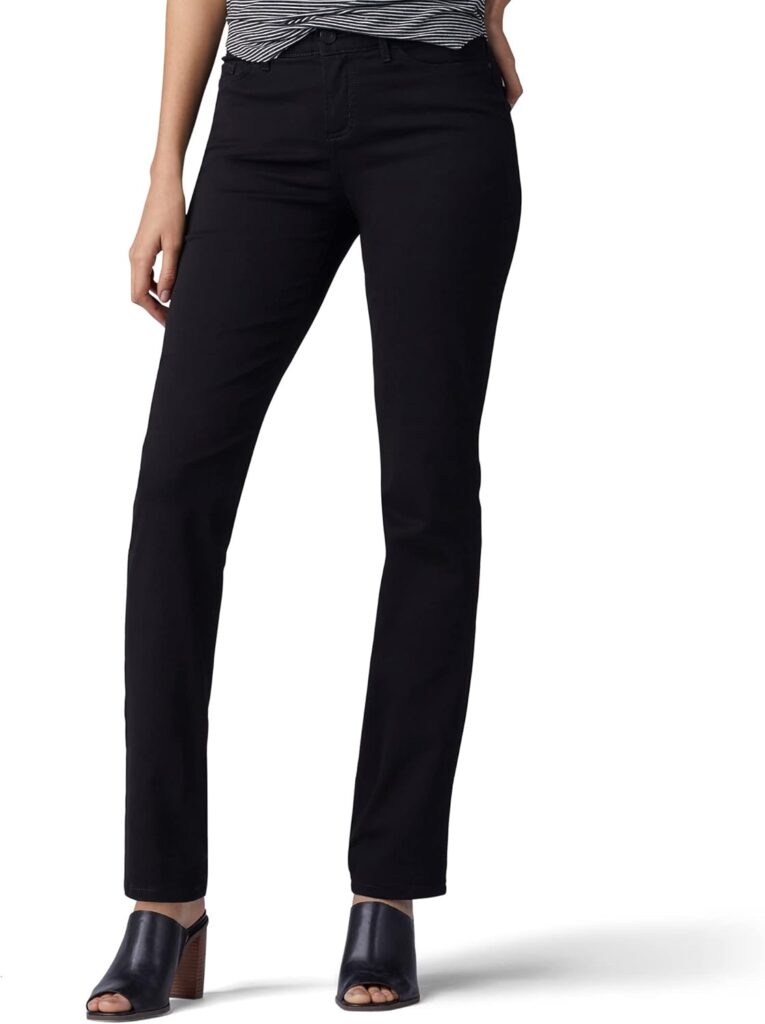 Lee Women's Ultra Lux Comfort with Flex Motion Straight Leg Jean