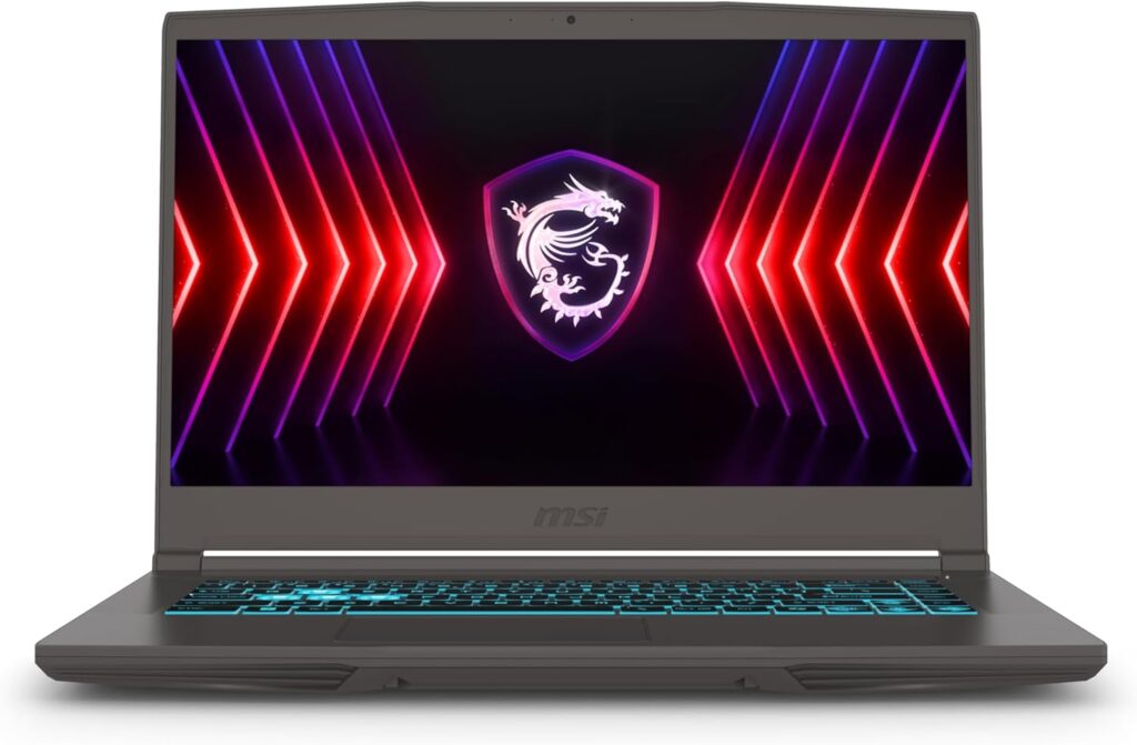 MSI Thin 15 15.6” 144Hz FHD Gaming Laptop: Intel Core i7-12650H, NVIDIA Geforce RTX 4050, 16GB DDR5, 512GB NVMe SSD, Cooler Boost 5, Win 11: Black B12VE-2023US