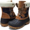 STQ Womens Winter Duck Boots Waterproof Cold Weather Snow Boots