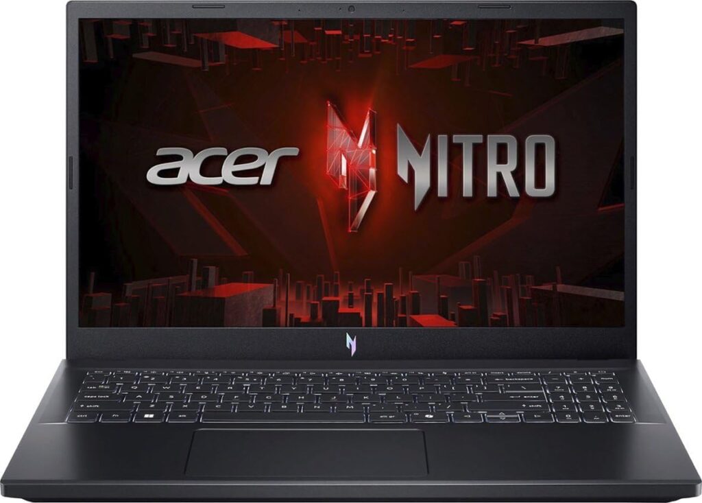 acer Nitro V ANV15 2024 Gaming Laptop / 15.6" FHD NVIDIA GeForce RTX 4060 144hertz / Intel i7-13620H 10 Cores / 16GB DDR5 512GB NVMe SSD M.2 / Backlit Keyboard Thunderbolt 4 Wi-Fi 6 / Win11