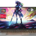 ACEMAGIC 2024 Newest Gaming Laptop, 16.1-inch FHD Display Laptop with AMD Ryzen 7 5700U Processor(8C/16T), 16GB RAM 512GB ROM Laptop Computer, Support WiFi 6, 53Wh Battery, with Backlit Keyboard