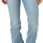 Wrangler Women's Willow Mid Rise Boot Cut Ultimate Riding Jeans