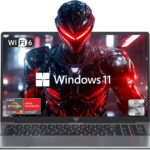 2024 Gaming Laptop, Laptop with AMD Ryzen 7 5825U (8C/16T), 16GB RAM 512GB NVMe SSD Laptop Computer, 16-inch FHD Display, WiFi 6, 53Wh Battery, Backlit KB