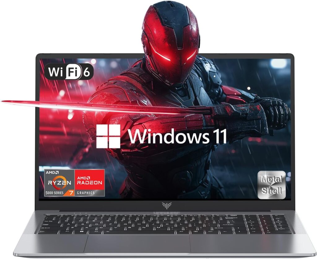 ACEMAGIC 2024 Newest Gaming Laptop, 16.1-inch FHD Display Laptop with AMD Ryzen 7 5000 Series Processor(8C/16T), 16GB RAM 512GB ROM Laptop Computer, Support WiFi 6, 53Wh Battery, Backlit Keyboard