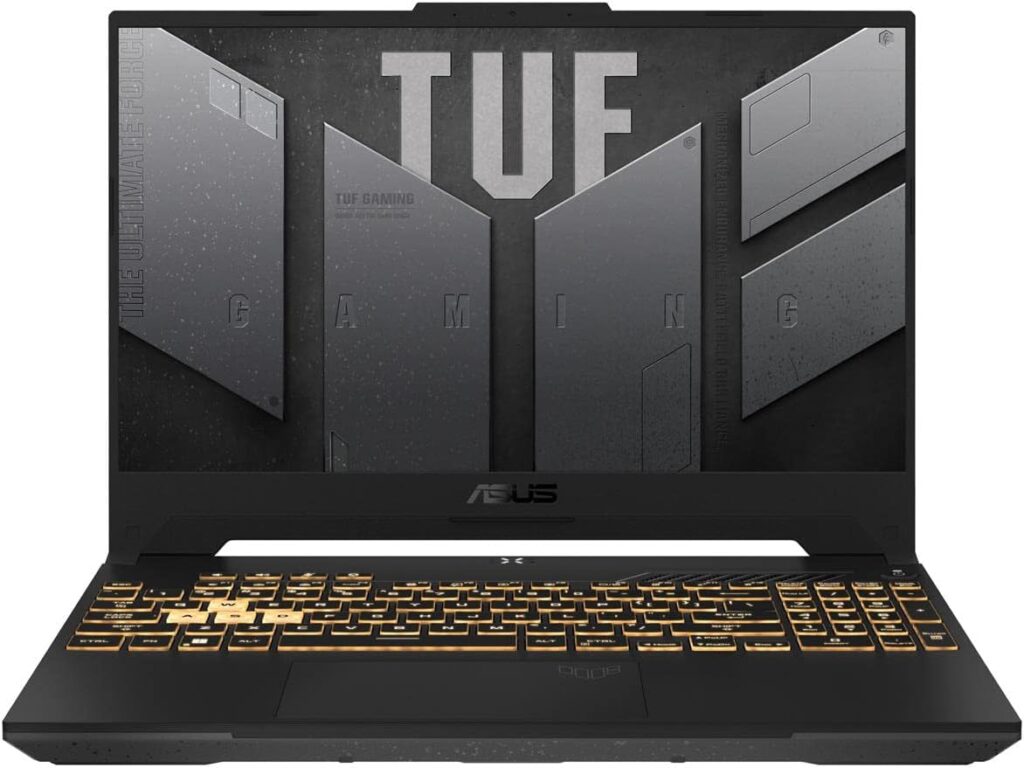 ASUS TUF Gaming F17 (2024) Gaming Laptop, 17.3” FHD 144Hz IPS-Level Display, NVIDIA® GeForce RTX™ 3050, Intel® Core™ i5-12500H, 8GB DDR4, 1TB PCIe Gen3 SSD, Wi-Fi 6, Windows 11, FX707ZC-ES52