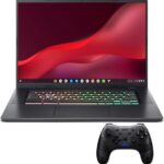 Acer Chromebook 516 GE Cloud Gaming Laptop | 16.0" WQXGA 2560x1600 100% sRGB 120Hz IPS | Intel Core i5-1240P | 16GB LPDDR4X | 256GB Gen 4 SSD | Wi-Fi 6E | RGB Backlit KB | Chrome OS | CBG516-1H-53TD