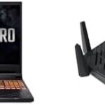 Acer Nitro V Gaming Laptop| Ryzen 7 8845HS | AI Capable| RTX 4060 | 16" WUXGA IPS 165Hz | 16GB DDR5 | 1TB Gen 4 SSD | Wi-Fi 6E | ANV16-41-R5J0 with Predator Connect W6 Wi-Fi 6E Gaming Router | AXE7800