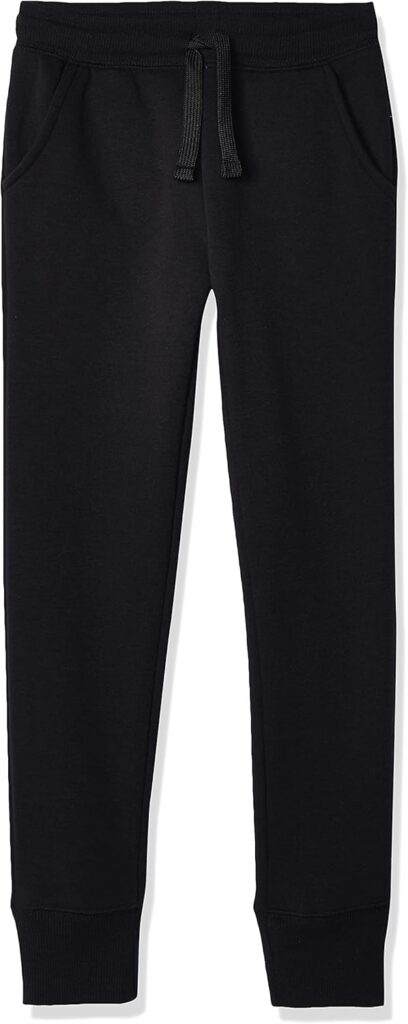 Amazon Essentials Girls and Toddlers' Sweatpants, Multipacks