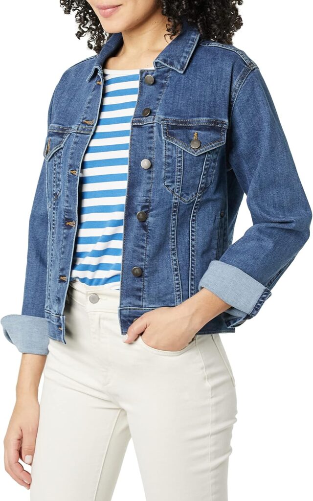 Amazon Essentials Women's Jean Jacket (Available in Plus Size)