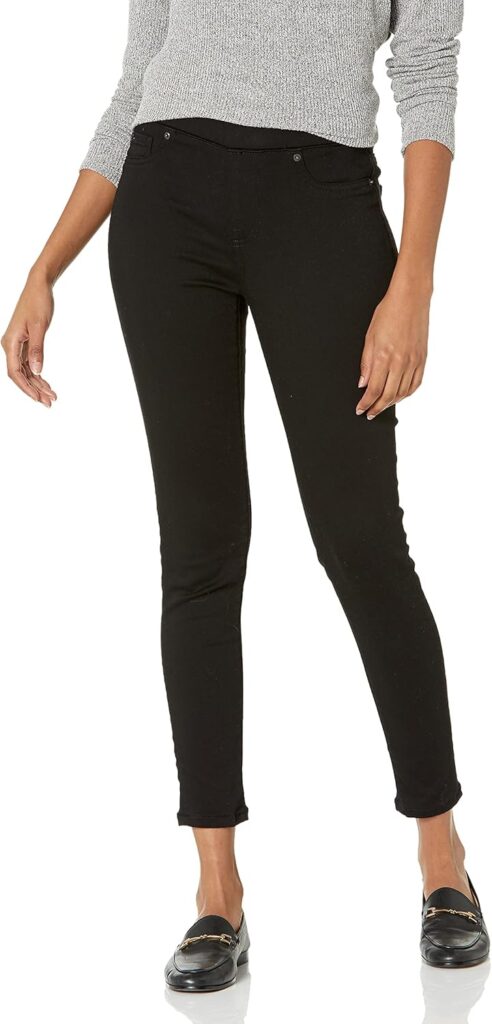 Amazon Essentials Women's Mid-Rise Stretch Pull-On Jegging (Available in Plus Size)