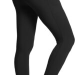 BALEAF Women's Leggings with Pockets Tummy Control Workout High Waisted Athletic Running 7/8 Ultra Soft Gym Yoga Ankle Pants