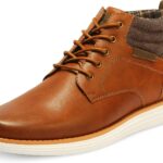 Bruno Marc Men's Mid Top Chukka Sneaker Lace Up Dress Boot