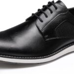 Bruno Marc Men's Plain Toe Oxford Shoes Business Formal Derby Dress Sneakers