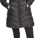 Calvin Klein Women's Long Chevron Puffer Jacket