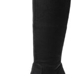 DREAM PAIRS Women's Chunky Heel Knee High and Up Boots