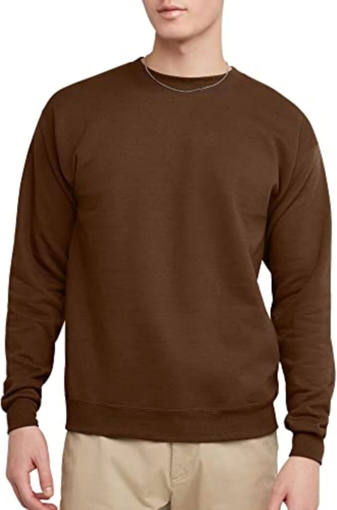 Hanes EcoSmart Fleece, Cotton-Blend Pullover, Crewneck Sweatshirt for Men (1 Or 2 Pack)