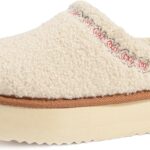 LazyStep Women's Fuzzy Platform House Slippers