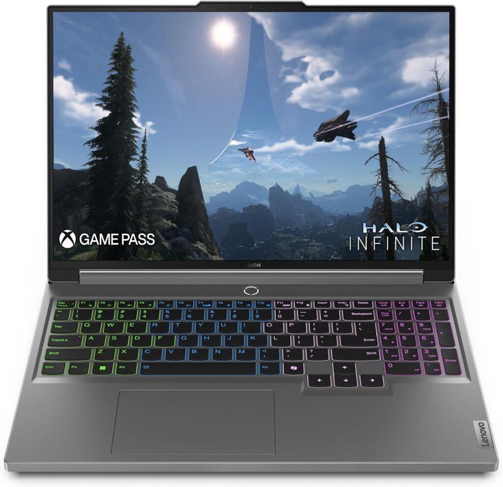 Lenovo Legion 5i Gaming Laptop - NVIDIA GeForce RTX 4070 8G - 16” WQXGA Display - Intel Core i7-14650HX - 32GB RAM - 512GB SSD - Windows 11 Home - Luna Grey