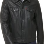 Levi's Men's Faux Leather Classic Trucker Jacket