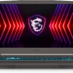 MSI Thin A15 15.6” 144Hz FHD Gaming Laptop: Ryzen 7-7735HS, NVIDIA Geforce RTX 4050, 16GB DDR5, 512GB NVMe SSD, Cooler Boost 5, Win 11: Black B7VE-214US