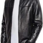 Men's Genuine Lambskin Leather Classic Biker Style Jacket | lambskin Jackets Men