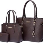 Montana West 3PCS Purses and Handbags for Women Tote Purse and Wallet Set Shoulder Satchel Bag for Women