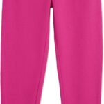 Nautica Little Girls' Fleece Sweatpants, Functional Pockets, Elastic Waistband & Drawstring Closure