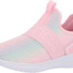 Nautica Youth Girls Slip-On Athletic Sneakers - Stylish Running and Tennis Shoes for Little and Big Kids