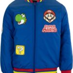 Nintendo Super Mario Bomber Jacket, Mario and Luigi Bomber Jacket