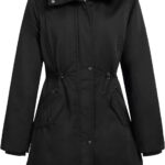 Orolay Women's Thicken Fleece Lined Parka Winter Coat Hooded Jacket with Pockets