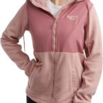 Reebok Women's Jacket - Polar Fleece Sweatshirt Jacket - Lightweight Coat for Women (S-XL)