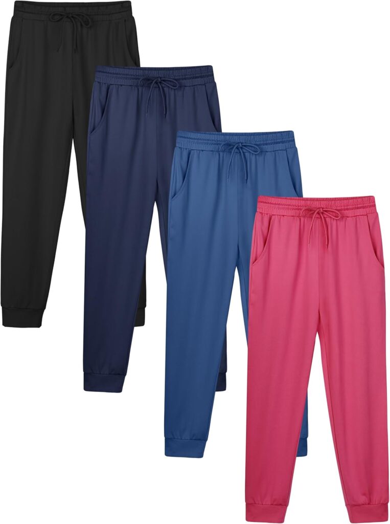 Resinta Girls Sweatpants Joggers Pants Soft Athletic Sweatpants for Girls with Pockets Drawstring 5-14 Years