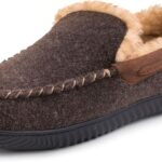 RockDove Men's Hearthfire Memory Foam Moc Slipper