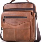 Shoulder Bag for Men Leather Man Bag Man Purse Crossbody Bags for Men Handbag Bag Messenger Satchel Travel bag