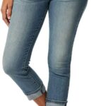 Signature by Levi Strauss & Co. Gold Women's Mid-Rise Slim Fit Capris (Available in Plus Size)