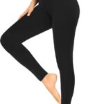 Soft Leggings for Women - High Waisted Tummy Control No See Through Workout Yoga Pants