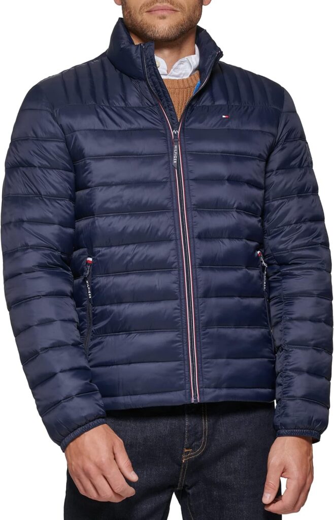 Tommy Hilfiger Men's Legacy Ultra Loft Lightweight Packable Puffer Jacket (Standard and Big & Tall)