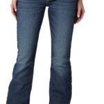 Wrangler Women's Retro Mae Rise Stretch Boot Cut Jeans