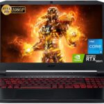 acer 2023 Newest Nitro 5 Gaming Laptop, 15.6" FHD IPS 144Hz Display, Intel Core i5-11400H (Beats i7-1165G7), GeForce RTX 3050Ti, 16GB RAM, 512GB SSD, Wi-Fi 6, Backlit Keyboard, Windows 11 Home