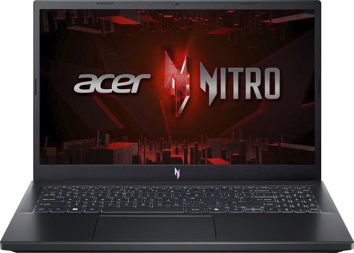 acer Nitro V 15 Gaming 2024 Laptop / 15.6" NVIDIA GeForce RTX 4060 165hertz / Intel i7-13620H 10 Cores / 48GB DDR5 8TB NVMe SSD M.2 / Backlit Keyboard Thunderbolt 4 Wi-Fi 6 / Win11 Pro