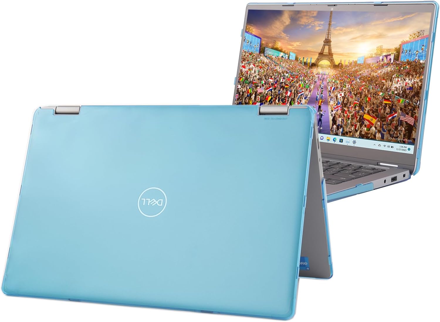 mCover Case ONLY Compatible with 2023-2024 13.3" Dell Latitude 3340 Series Laptop or 2-in-1 Windows Notebook Computer (NOT Fitting Any Other Dell Models) - Aqua