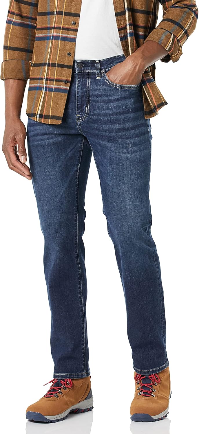 Amazon Essentials Men's Straight-Fit High Stretch Jean