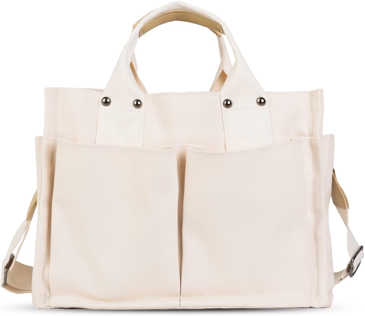 Valleycomfy Canvas Tote Bags for Women Large Shoulder Hobo Bags Handbags Purse Satchel Purses Multi-pockets Casual Work Bags